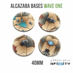 Alcazaba Bases Wave One -Warsenal Alcazaba bases wave one 40mm