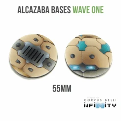 Alcazaba Bases Wave One -Warsenal Alcazaba bases wave one 55mm
