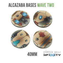 Alcazaba Bases Wave Two -Warsenal Alcazaba bases wave two 40mm