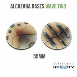 Alcazaba Bases Wave Two -Warsenal Alcazaba bases wave two 55mm