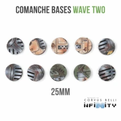 Comanche Bases Wave Two -Warsenal Comanche bases wave two 25mm