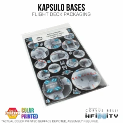 Kapsulo Bases [Color Printed] -Warsenal KapsuloBases FlightDeckPackaging