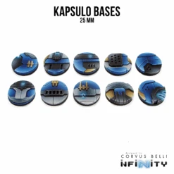 Kapsulo Precinct Bases -Warsenal KapsuloBases25mm