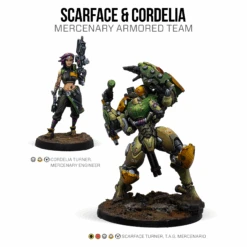 Scarface & Cordelia. Mercenary Armored Team