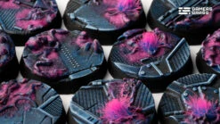 Bases - Alien Infestation, Round 25mm (x10) -Warsenal alien infestation round25 detail