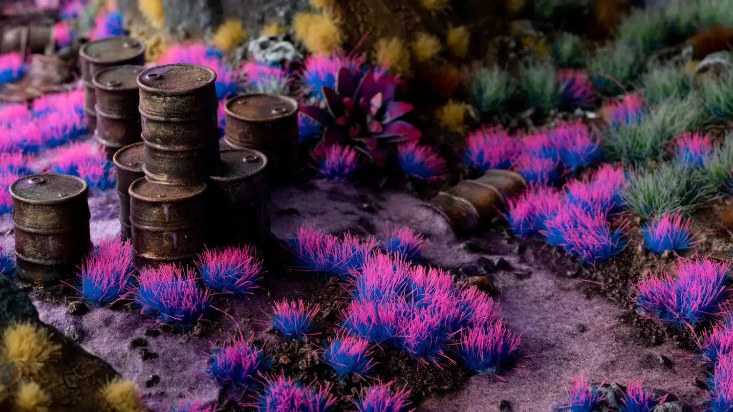 Alien Neon Tufts 4MM - Wild 4 Alien Neon Tufts 4MM - Wild - Image 2