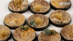 Bases - Deserts Of Maahl, Round 25mm (x10) -Warsenal deserts of maahl detail round 25