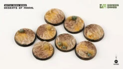 Bases - Deserts Of Maahl, Round 32mm (x8)