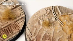 Bases - Dunes Of Bourak, Round 55mm (x2) -Warsenal dunes of bourak r55mm detail 160