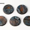 Bases - Spaceship Corridor, Round 40mm (x5) -Warsenal spaceship corridor round40 bases