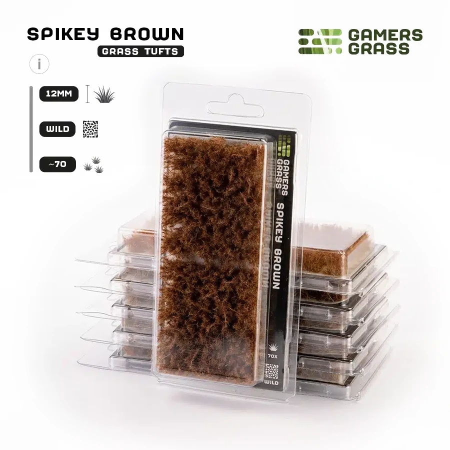 Spikey Brown - Wild 3 Spikey Brown - Wild