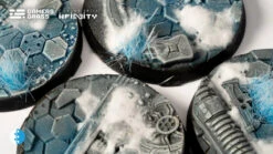 Bases - Svalarheima’s Outpost, Round 40mm (x4) -Warsenal svalarheimas outpost r40mm detai