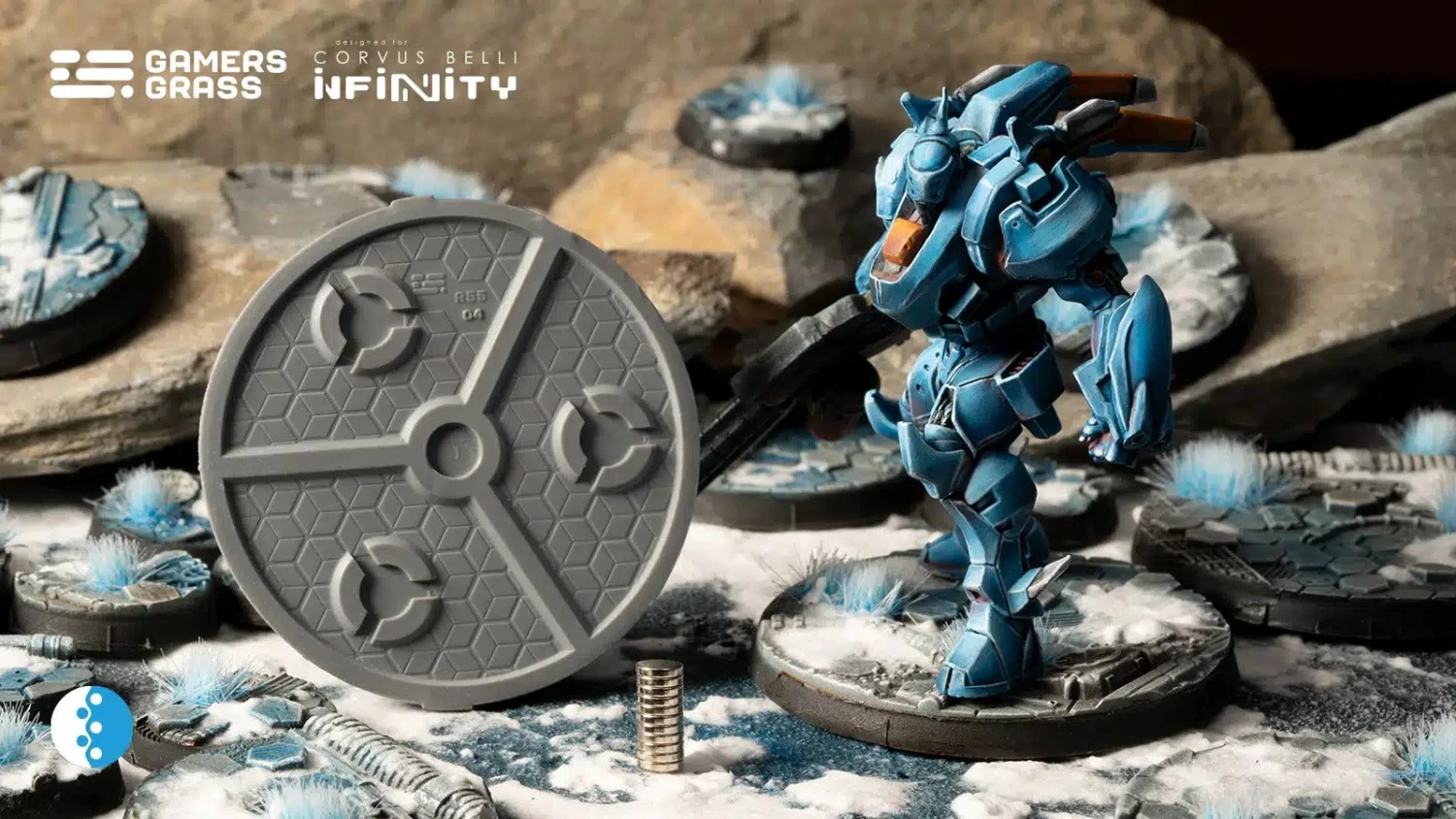 Bases - Svalarheima’s Outpost, Round 55mm (x2) 4 Bases - Svalarheima’s Outpost, Round 55mm (x2) - Image 2